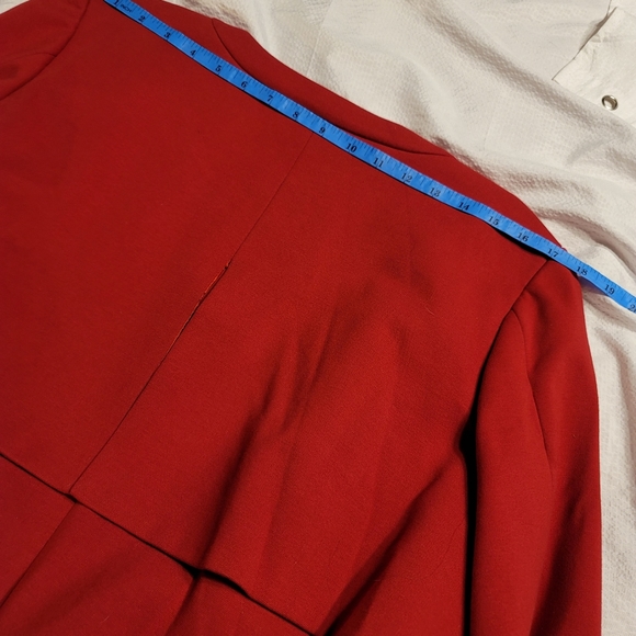 PRINTINE 80% COTTON A Line Stretch comfy womens 2 pc dress suit plus size - Picture 10 of 16